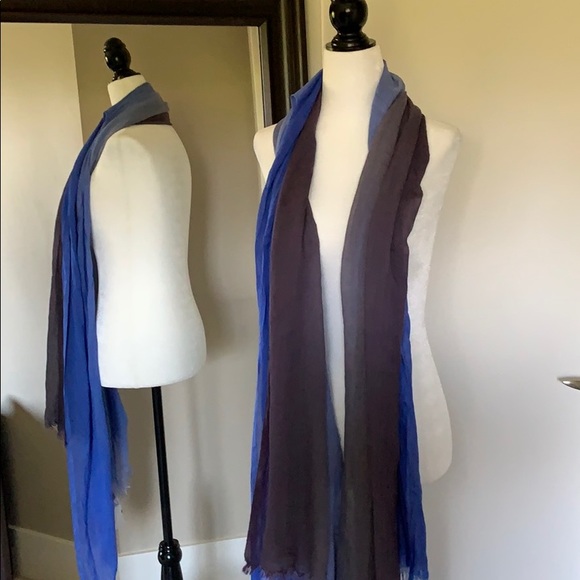 🔥 2 for 20🔥 Blue ombré duster vest scarf - Picture 7 of 8